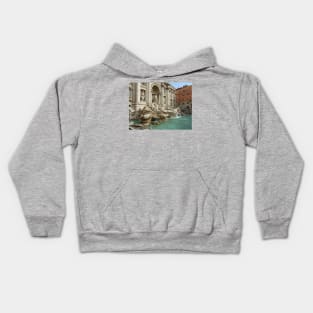 Trevi Fountain, Rome Kids Hoodie